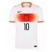 Camiseta Países Bajos Memphis Depay #10 Segunda Equipación Replica Mundial 2026 mangas cortas